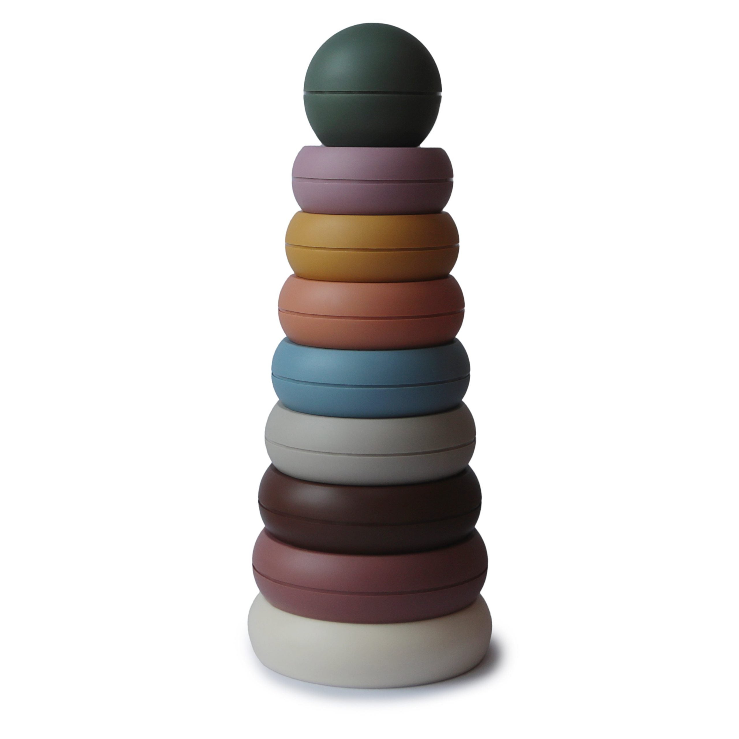 Stacking Rings Toy | Made in Denmark  - Rustic