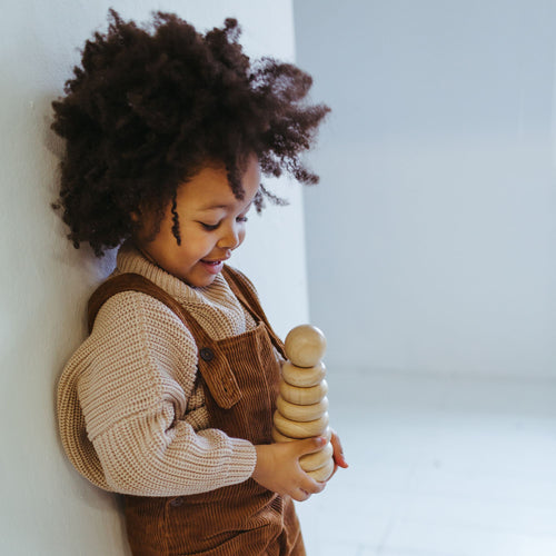 Chunky Knit Sweater - Almond