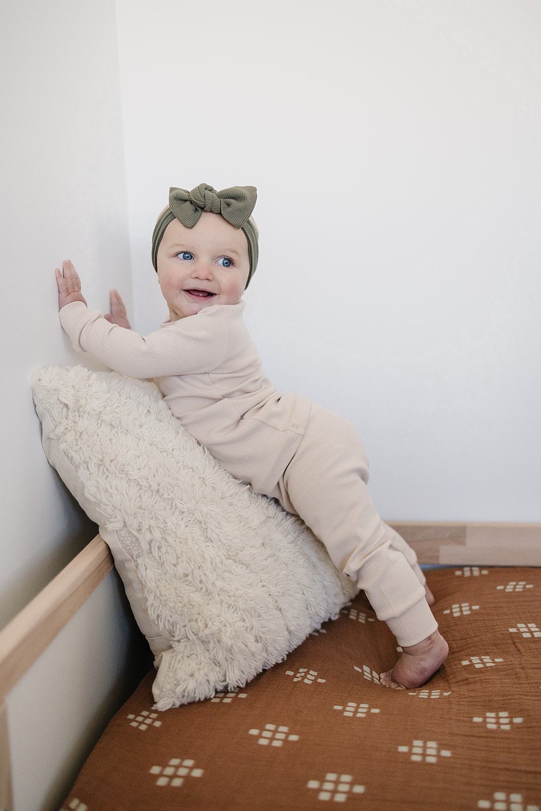 Crib Sheet -Chestnut Textiles