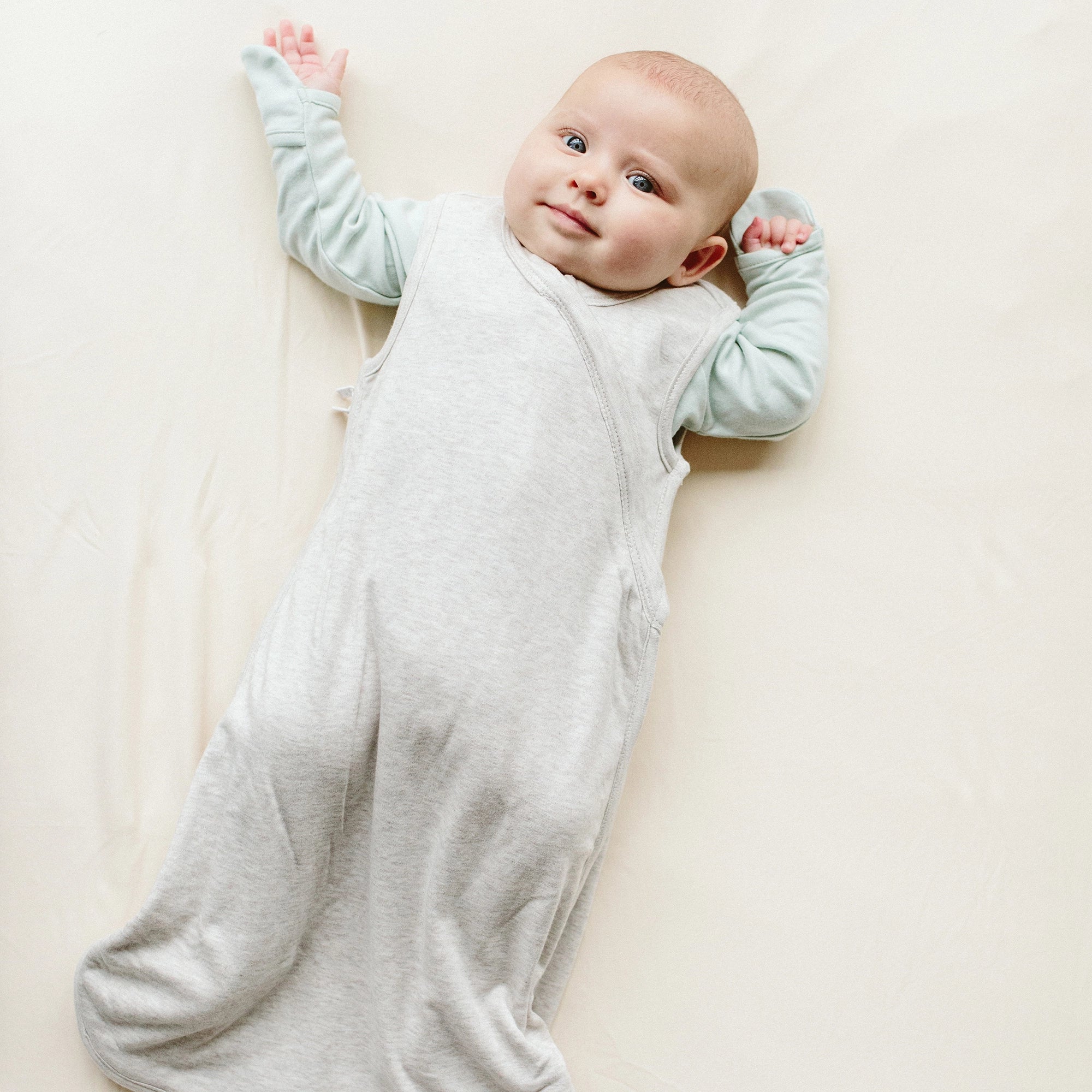 Bamboo Organic Cotton Slumber Sleepbag - Storm Grey