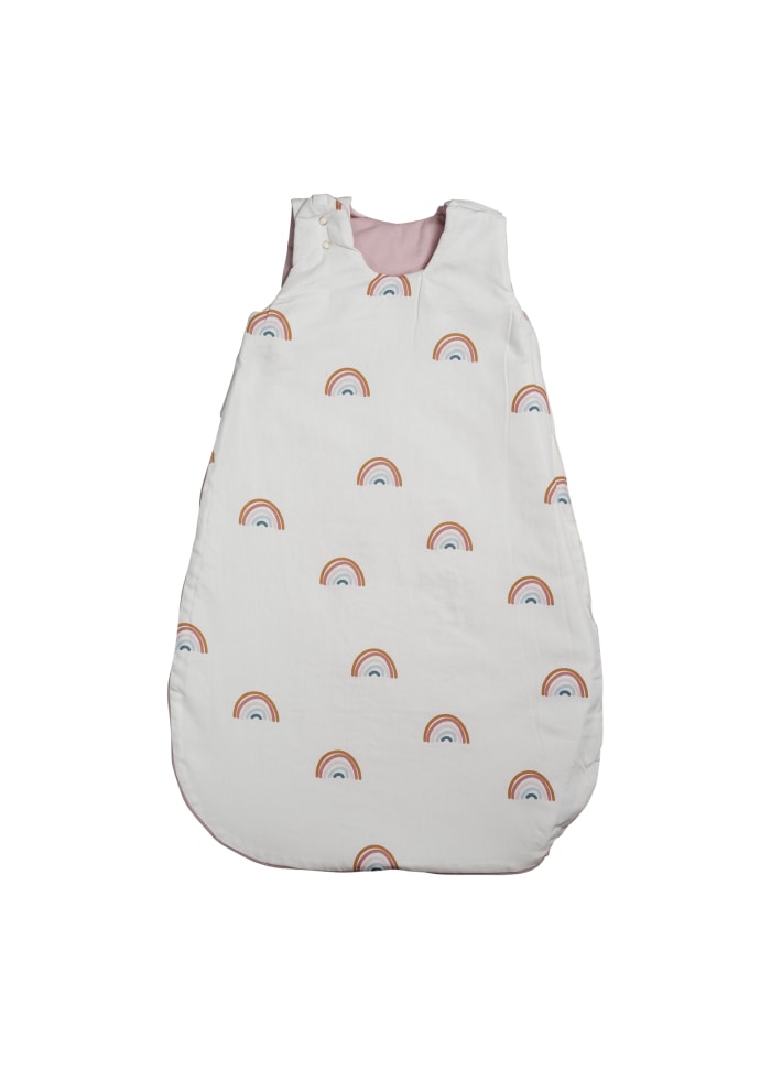 Sleeping Bag - Mauve & Rainbow