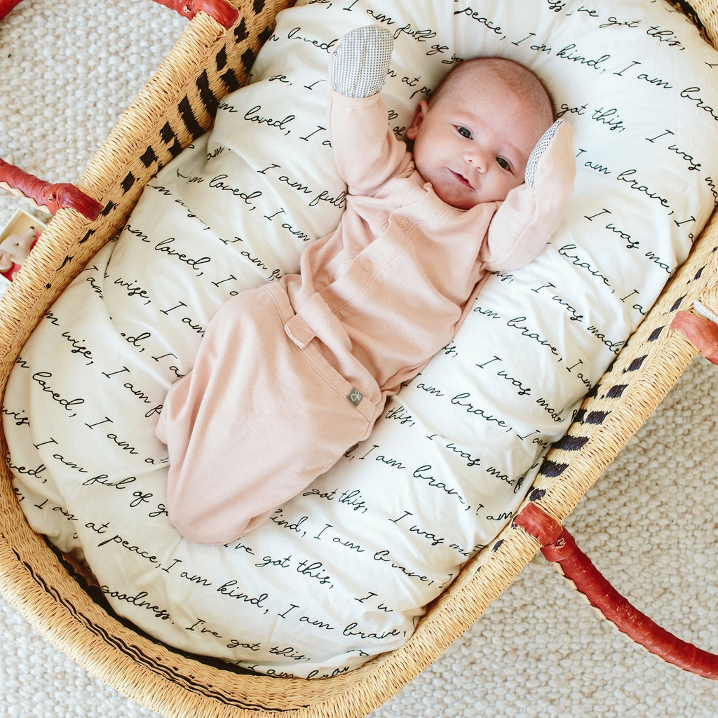 Bamboo Organic Cotton Convertible Gown - Rose