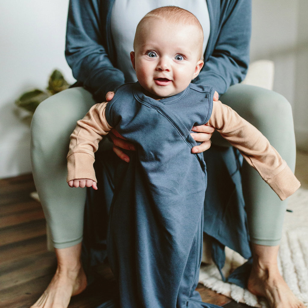Bamboo Organic Cotton Slumber Sleepbag - Midnight