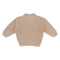 Chunky Knit Sweater - Almond