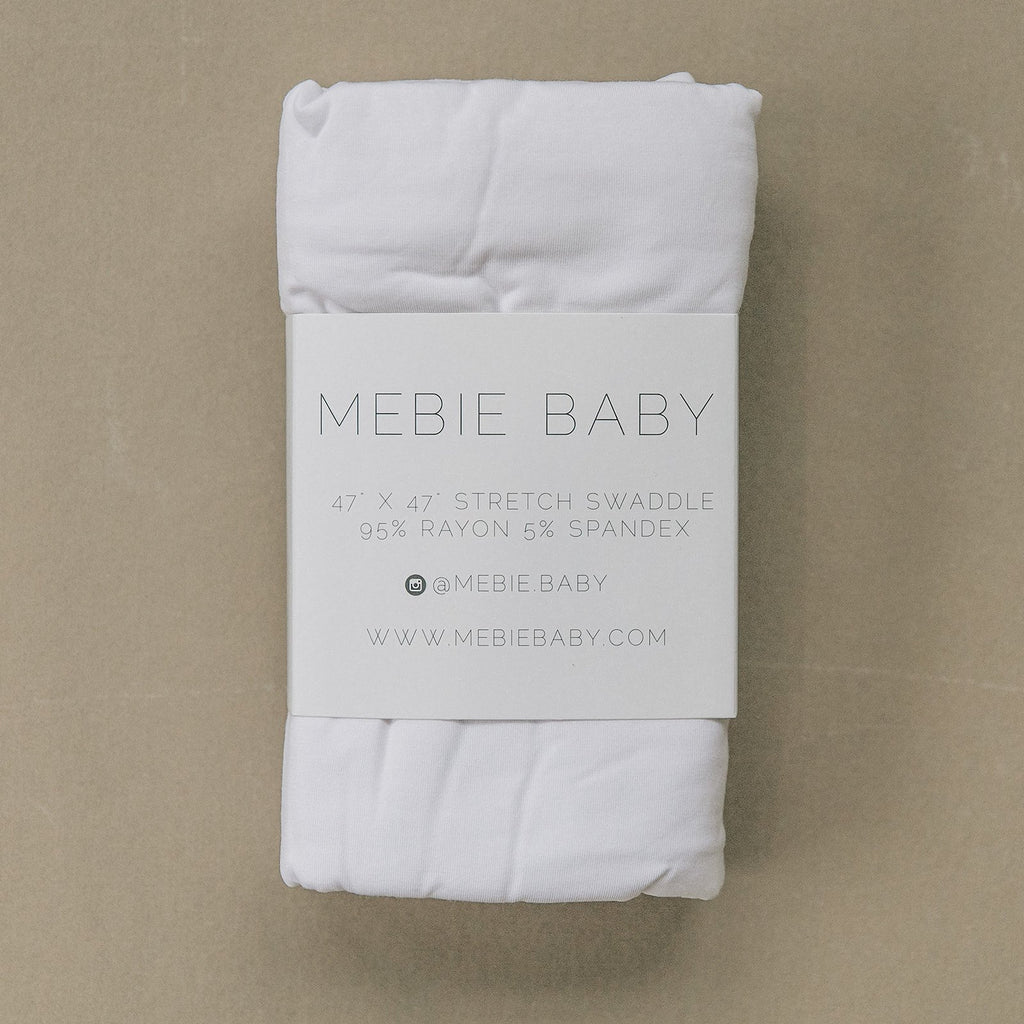 White Stretch Swaddle