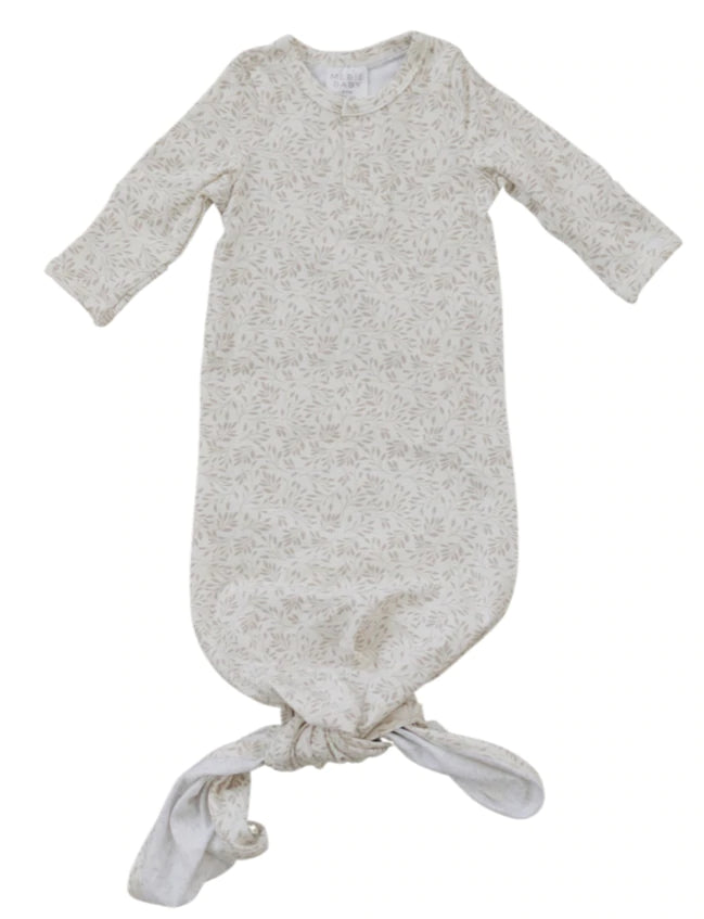 Knotted baby outlet gown