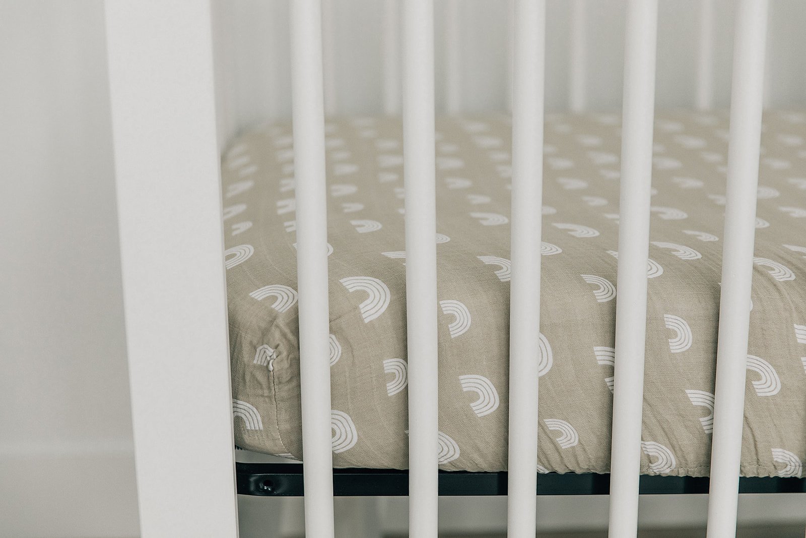 Crib Sheet  - Sand Rainbow