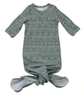 Sage Alpine Knot Gown