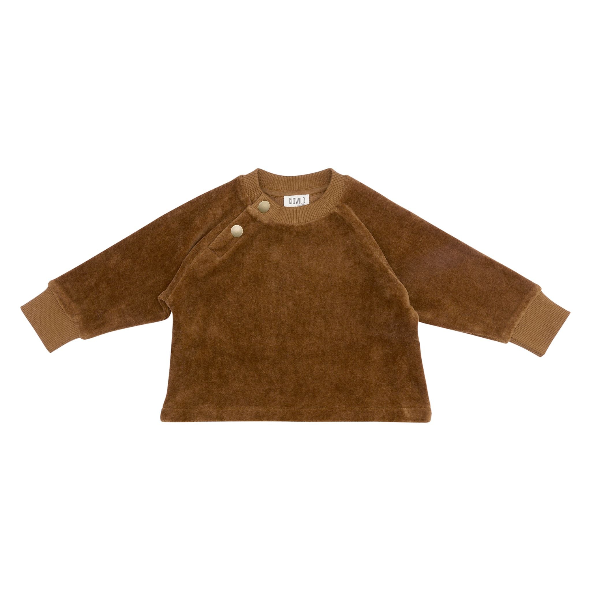 Velour Baby Sweater